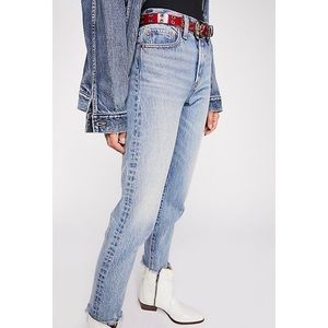 LEVI’S Wedgie Icon Jean High Rise Button Fly in Shut Up Size 32 NWT